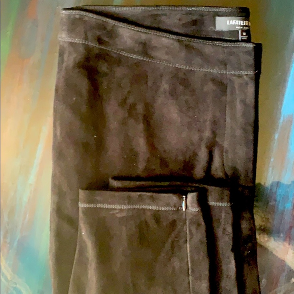 100% Suede Leggings